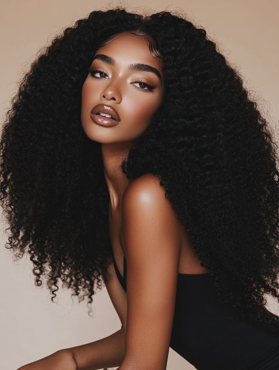 VIRGIN RAW BURMESE CURLY