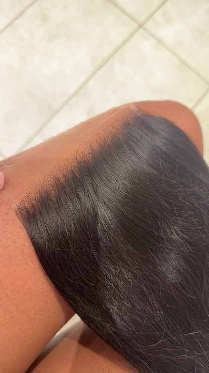 VIRGIN BODY WAVE HD CLOSURE
