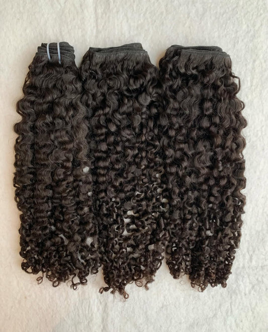 VIRGIN RAW BURMESE CURLY