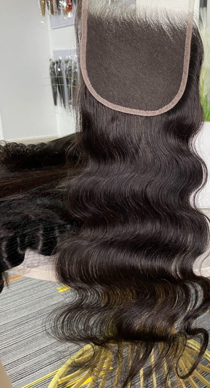 VIRGIN BODY WAVE HD CLOSURE