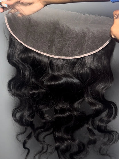 VIRGIN BODY WAVE HD CLOSURE